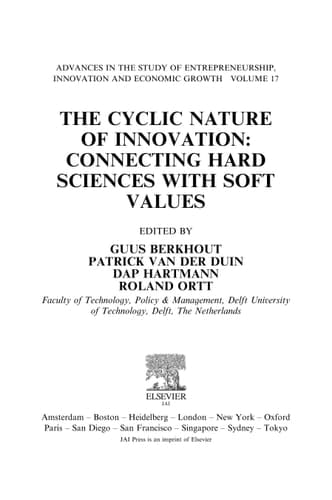 Cyclic Nature of Innovation Connecting Hard Sciences with Soft Values