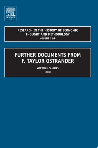 Further Documents from F. Taylor Ostrander