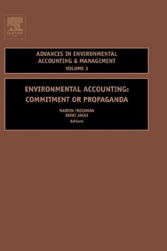 Environmental Accounting Commitment Or Propaganda