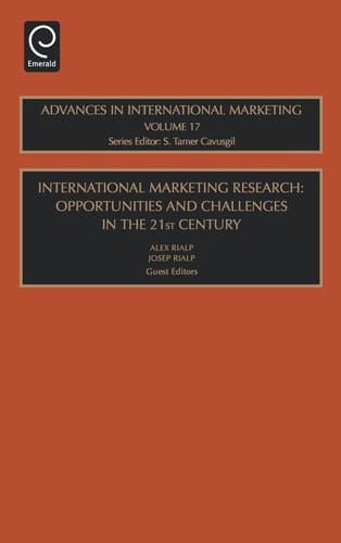 International Marketing Research Opportunities and Challenges in the 21st Century
