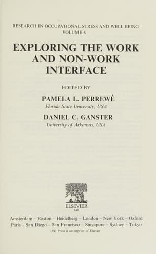 Exploring the Work and Non-Work Interface