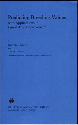 Predicting Breeding Values with Applications in Forest Tree Improvement