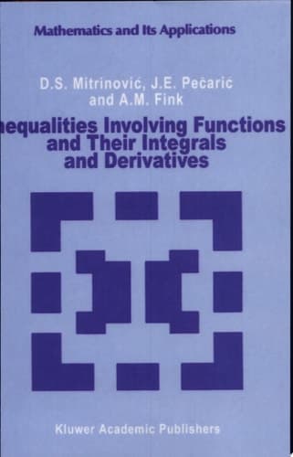 Inequalities Involving Functions and Their Integrals and Derivatives