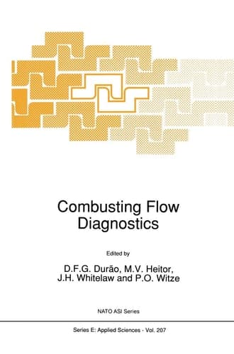 Combustings Flow Diagnostics (NATO Science Series E:, 207)