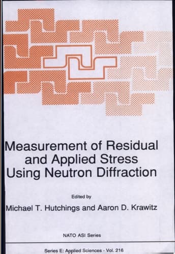 Measurement of Residual and Applied Stress Using Neutron Diffraction