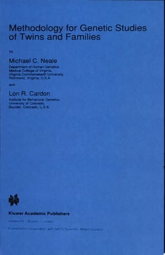 Methodology for Genetic Studies of Twins and Families