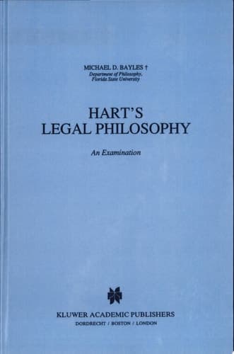 Hart's Legal Philosophy An Examination