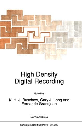 High Density Digital Recording (NATO Science Series E: (closed))