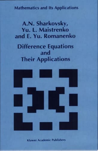 Difference Equations and Their Applications