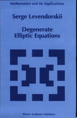 Degenerate Elliptic Equations