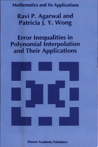 Error Inequalities in Polynomial Interpolation and Their Applications