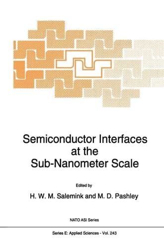 Semiconductor Interfaces at the Sub-Nanometer Scale (NATO Science Series E:, 243)