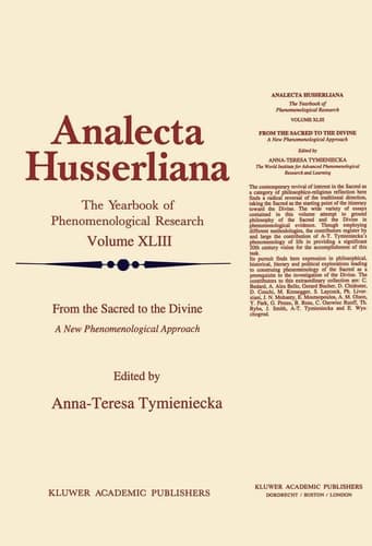 From the Sacred to the Divine A New Phenomenological Approach