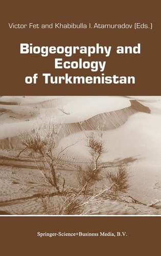 Biogeography and Ecology of Turkmenistan (Monographiae Biologicae)