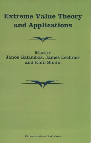 Extreme Value Theory and Applications