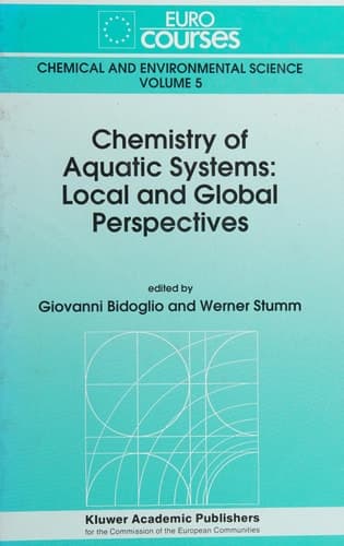 Chemistry of Aquatic Systems: Local and Global Perspectives