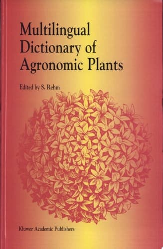 Multilingual Dictionary of Agronomic Plants