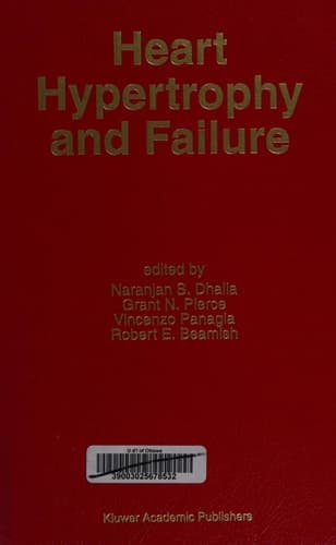 Heart Hypertrophy and Failure (Developments in Cardiovascular Medicine, 169)