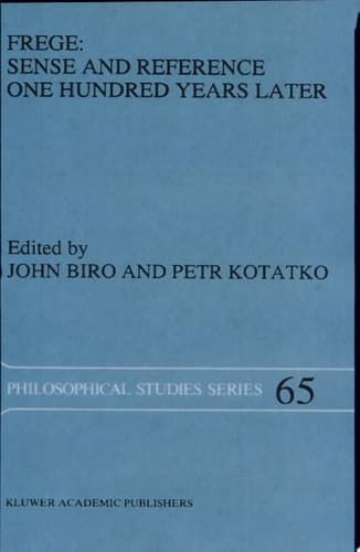 Frege: Sense and Reference One Hundred Years Later Sense and Reference One Hundred Years Later