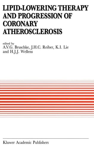 Lipid-Lowering Therapy and Progression of Coronary Atherosclerosis (Developments in Cardiovascular Medicine, 180)