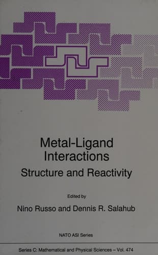 Metal-Ligand Interactions: Structure and Reactivity (Nato Science Series C:, 474)