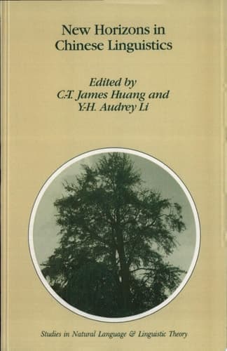 New Horizons in Chinese Linguistics