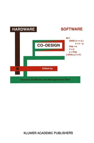 Hardware/Software Co-Design (Nato Science Series E: (closed))
