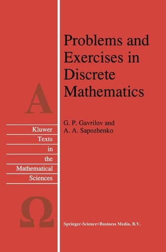 Problems and Exercises in Discrete Mathematics (Texts in the Mathematical Sciences, 14)