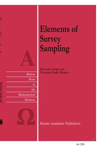 Elements of Survey Sampling