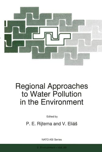 Regional Approaches to Water Pollution in the Environment (NATO Science Partnership Subseries: 2, 20)