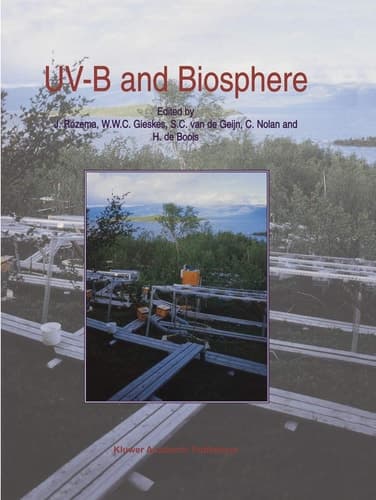 UV-B and Biosphere (Advances in Vegetation Science, 17)