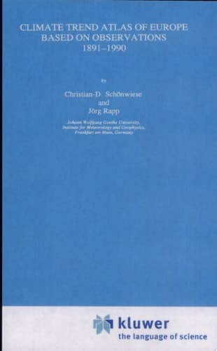 Climate Trend Atlas of Europe Based on Observations 1891–1990