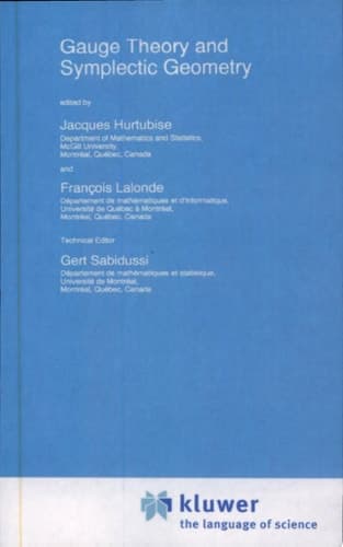Gauge Theory and Symplectic Geometry
