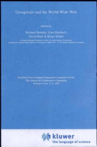 Groupware and the World Wide Web