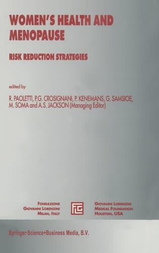 Women's Health and Menopause Risk Reduction Strategies