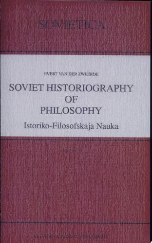Soviet Historiography of Philosophy Istoriko-Filosofskaja Nauka
