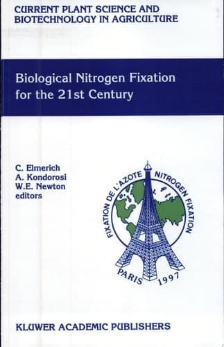 Biological Nitrogen Fixation for the 21st Century Proceedings of the 11th International Congress on Nitrogen Fixation, Institut Pasteur, Paris, France, July 20–25 1997