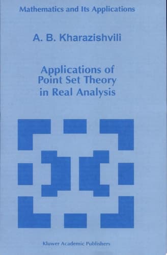 Applications of Point Set Theory in Real Analysis
