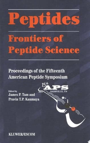 Peptides Frontiers of Peptide Science