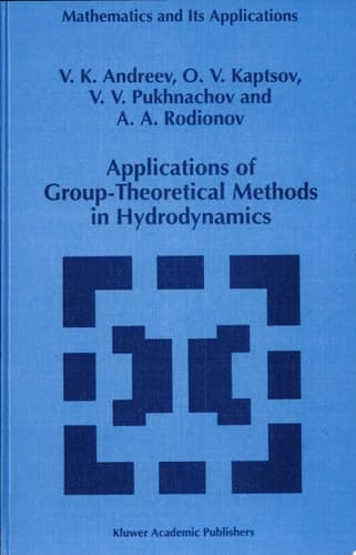 Applications of Group-Theoretical Methods in Hydrodynamics