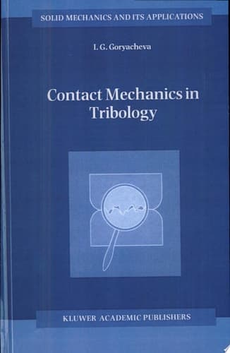 Contact Mechanics in Tribology