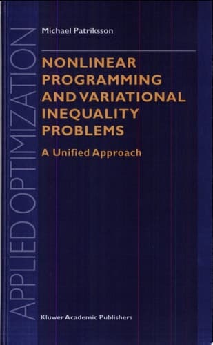 Nonlinear Programming and Variational Inequality Problems A Unified Approach
