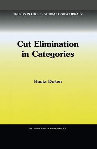 Cut Elimination in Categories