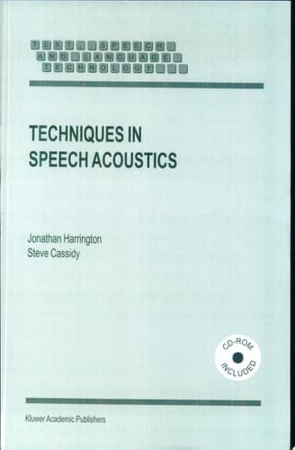 Techniques in Speech Acoustics