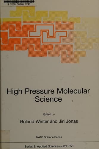 High Pressure Molecular Science