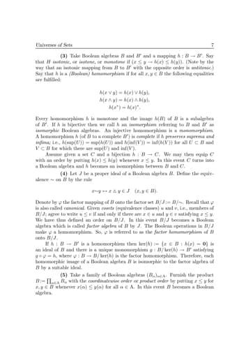 Boolean Valued Analysis