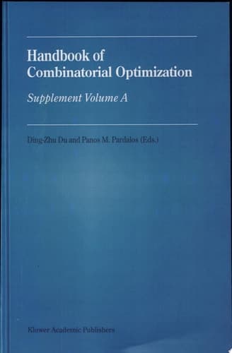 Handbook of Combinatorial Optimization Supplement