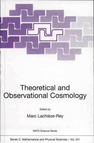 Theoretical and Observational Cosmology