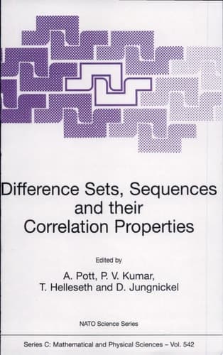 Difference Sets, Sequences and their Correlation Properties