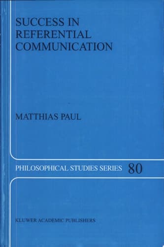 Success in Referential Communication